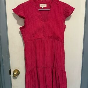 Dear John Fuchsia Midi Dress